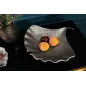 Invicta Patera dekoracyjna GINKGO Srebrna 42cm / 41776