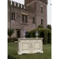 Włoskie Klasyczne biurko PUCCINI 6 szuflad 185 x 81 x 90cm / 46732