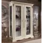 VIVALDI CREMA Włoskie Luksusowe biurko ze zdobieniami skórzany blat 186 x 91 x 77cm / 1740 VIVALDI CREMA Włoskie Luksusowe biurko ze zdobieniami skórzany blat 186 x 91 x 77cm / 1740