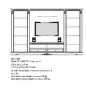 VIVALDI CREMA Włoska Luksusowa Ściana TV ze zdobieniami 350 x 215 x 60cm / 1726 VIVALDI CREMA Włoska Luksusowa Ściana TV ze zdobieniami 350 x 215 x 60cm / 1726