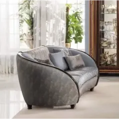 MODIGLIANI Włoska Sofa 2 osobowa tapicerowana 200 x 92 x 98cm / Arredoclassic
