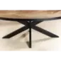 Invicta Stół do jadalni oval MOUNTAIN SOUL MDF 240cm / 45671