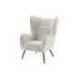 Invicta Fotel uszak AMSTERDAM bezowy bouclé 82cm / 44483 Invicta Fotel uszak AMSTERDAM bezowy bouclé 82cm / 44483