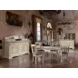VIVALDI CREMA Włoska Komoda 2 drzwi 6 szuflad zdobienia 215 x 108 x 55cm / 1710 VIVALDI CREMA Włoska Komoda 2 drzwi 6 szuflad zdobienia 215 x 108 x 55cm / 1710