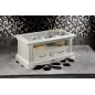 VIVALDI CREMA Włoska Komoda 2 drzwi 6 szuflad zdobienia 215 x 108 x 55cm / 1710 VIVALDI CREMA Włoska Komoda 2 drzwi 6 szuflad zdobienia 215 x 108 x 55cm / 1710