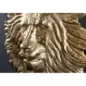 Invicta WILDLIFE LION Dekoracja ścienna antyczne złoto 35cm / 43954