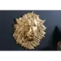 Invicta WILDLIFE LION Dekoracja ścienna antyczne złoto 55cm / 43953