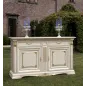 VIVALDI CREMA Włoska Komoda 2 drzwi 2 szuflady zdobienia 187 x 108 x 55cm / 1712 VIVALDI CREMA Włoska Komoda 2 drzwi 2 szuflady zdobienia 187 x 108 x 55cm / 1712