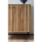 Wohnling Komoda z elementami lameli akacja 150cm / WL7.155