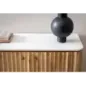 Wohnling Komoda z elementami lameli akacja 150cm / WL7.155
