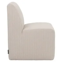 Krzesło do jadalni na zewnątrz Riva beżowe (22080 Beige) - Richmond