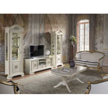 PUCCINI Włoska Szafka TV 2 drzwiowa 152 x 51 x 65cm / 42364
