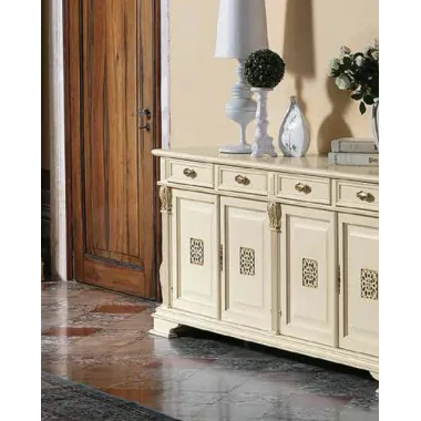 PUCCINI Włoska Szafka TV 2 drzwiowa 152 x 51 x 65cm / 42364