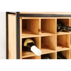 Invicta Regał na wino Seven Seas 20 butelek sosna 120cm / 43921