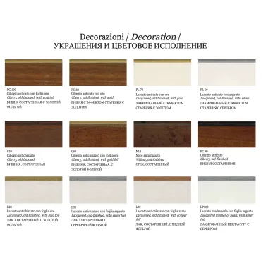 PUCCINI Włoskie Krzesło tapicerowane 52 x 100 x 53 / 42305