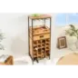 Invicta Regał na wino Seven Seas 20 butelek sosna 120cm / 43921