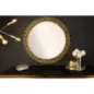 Invicta Lustro ścienne PEARLS żelazne złoto 76cm /  43821