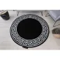 Dywan HAMPTON Versace Grecki wzór czarny 140cm / GR2901