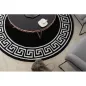 Dywan HAMPTON Versace Grecki wzór czarny 140cm / GR2901
