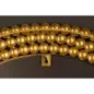 Invicta Lustro ścienne PEARLS żelazne złoto 76cm /  43821
