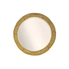 Invicta Lustro ścienne PEARLS żelazne złoto 76cm /  43821