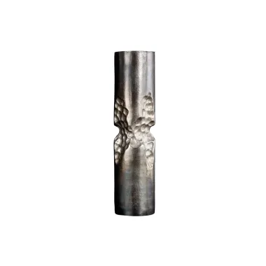 Invicta Wazon PRECIOUS efekt uderzenia młotka czarno-srebrny 40cm / 44891