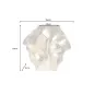 Invicta Wazon LIQUID efekt uderzenia młotka Złoty 25cm / 44878