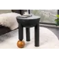 Invicta Stolik boczny ABSTRAKT 50cm z kulą z drewna mango / 44855