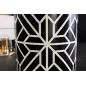 Invicta Stolik boczny BONE INLAY 45cm Poliester / 43661