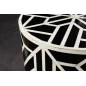 Invicta Stolik boczny BONE INLAY 45cm Poliester / 43661