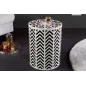 Invicta Stolik boczny BONE INLAY 45cm Poliester / 43660