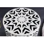 Invicta Stolik boczny BONE INLAY 45cm Poliester / 43660