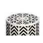Invicta Stolik boczny BONE INLAY 45cm Poliester / 43660
