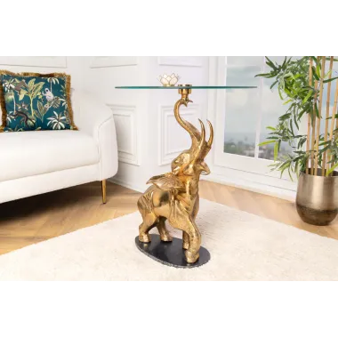 Invicta Stolik boczny ELEPHANT 80cm / 43558