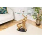 Invicta Stolik boczny ELEPHANT szkło hartowane 80cm / 43558