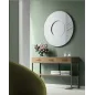 MILANO Włoskie Lustro szklana rama Ø 100cm / 92227
