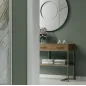 MILANO Włoskie Lustro szklana rama Ø 100cm / 92227