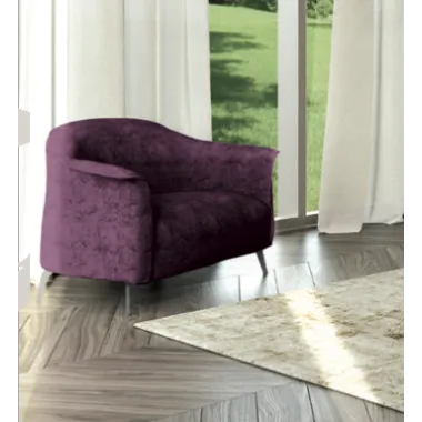 MILANO Włoski fotel tapicerowany kolor MOND 009 89 x 76 x 77cm / 92150