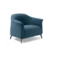 MILANO Włoski fotel tapicerowany kolor CRISS 402 89 x 76 x 77cm / 92150