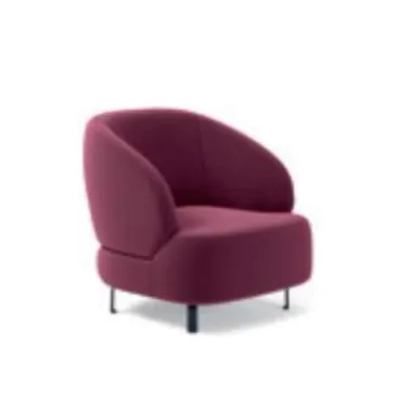 MILANO Włoski fotel tapicerowany kolor CRISS 402 89 x 76 x 77cm / 92150