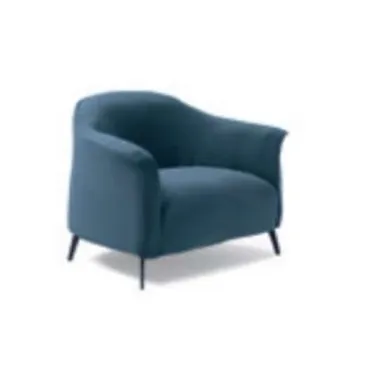 MILANO Włoski fotel tapicerowany kolor DISK 13  77 x 79 x 85cm / 92151