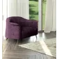 MILANO Włoski fotel tapicerowany kolor CONNY 603  70 x 82 x 70cm / 92151