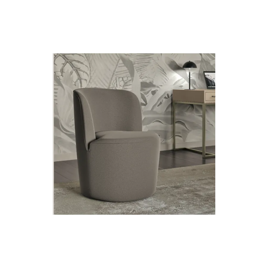 MILANO Włoski fotel tapicerowany kolor CONNY 603  70 x 82 x 70cm / 92151