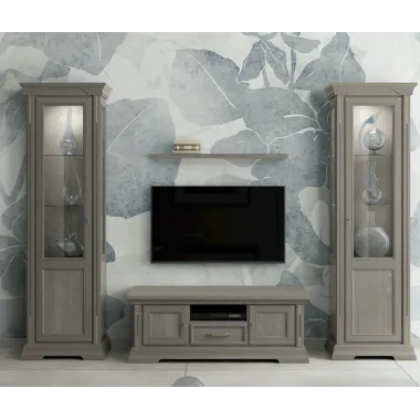 MILANO Włoska Szafka RTV kolor PM8B 140 x 51 x 52cm / 9246