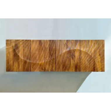 Invicta Szafka RTV wisząca SCORPION 3D mango 180 x 58 x 38cm / 46647