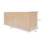 Invicta Szafka RTV wisząca SCORPION 3D mango 180 x 58 x 38cm / 46647 Invicta Szafka RTV wisząca SCORPION 3D mango 180 x 58 x 38cm / 46647