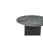 Invicta Stół UNIQUE okrągły ceramiczny szary marmurowy blat 120cm / 46382 Invicta Stół UNIQUE okrągły ceramiczny szary marmurowy blat 120cm / 46382