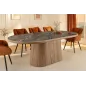 Invicta Stół UNIQUE owalny optyka szarego marmuru 200cm / 46380