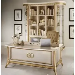 MELODIA Włoski fotel biurowy obrotowy z podłokietnikami  66 X 110 X 70cm / ArredoClassic