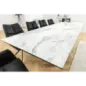 Invicta Stół INFINITY rozkładany ceramiczny optyka marmuru białego 180-220-260cm / 45180